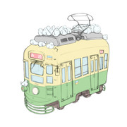 路面電車 ニコニコ静画 イラスト