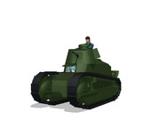 【MMD陸軍】ルノーFT-17 1.0
