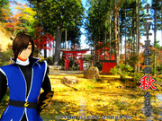 【秋のポスター選手権】古寺の秋