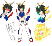 シャイニングちゃん落書き（キャラ設定）（小並感）