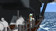 【MMDで進撃の艦これ】パラベーンから艦首を見る