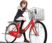 ママチャリ ニコニコ静画 イラスト