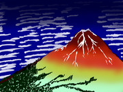 葛飾北斎 富嶽三十六景 凱風快晴