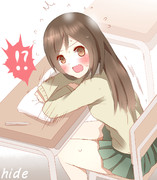 ビクッ ニコニコ静画 イラスト