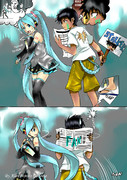 Stalkeando the miku