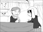お面屋 ニコニコ静画 イラスト