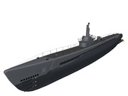 【MMD海軍】 バラオ級潜水艦1.01