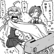 だらしない袖のせいで地獄を見る巻雲