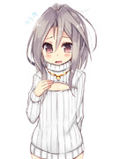 今流行のタートルネック