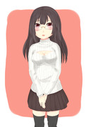 例のタートルネック鳥海さん