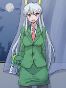 先生の頭にも角が！