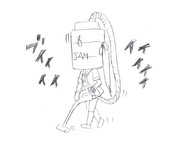 春雨のドラム缶掃除機