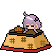 コタツ ニコニコ静画 イラスト
