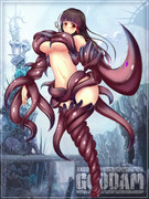 【仕事絵】EX全身カット【装備：触手】