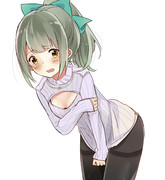 夕張ちゃんと縦セタ