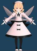 東方MMD ルナチャイルド改作業③