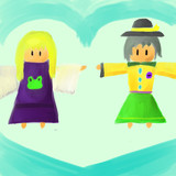 デフォルメ ケロちゃん、こいしちゃん