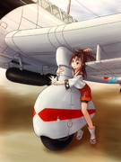 九九艦爆は、脚がかわいいのよ！脚が！