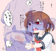 外出前にはいつも身だしなみチェックしてくれる雷ちゃん