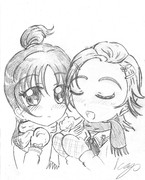 真冬のおふたり