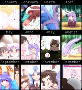 2014年絵師進化録（イナバVer.）