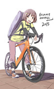 自転車 ロードバイク ニコニコ静画 イラスト