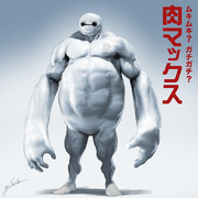 マッチョ ニコニコ静画 イラスト
