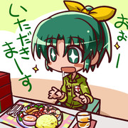 大盛ごはんスペシャルランチプレートとなおちゃん