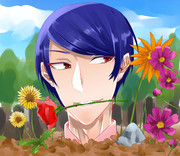 花マンは大地に帰ったのだった…