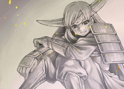 焚き火の向こう側の友人