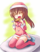 文月ちゃんの座ってるそれ、実は俺の枕なんだ