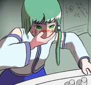 嘔吐 ニコニコ静画 イラスト