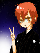 年賀状用あろまさん（顔捏造）