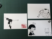 切り絵 年賀状②