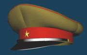 軍帽。