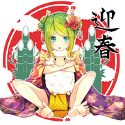 15年年賀状 ニコニコ静画 イラスト