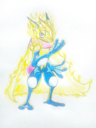 メガゲッコウガ ニコニコ静画 イラスト