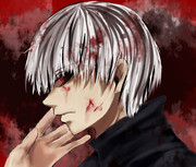 金木研 ニコニコ静画 イラスト