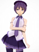 [改変モデル配布] 紫苑式デフォ子 (袖なしver1.0）