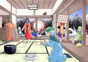 巫女の家大掃除