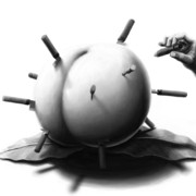 爺「地雷包丁！」