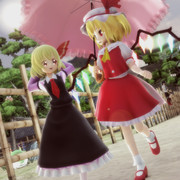 【ぶらり幻想郷】人里でルーミアに会う