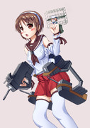 名取「て、敵艦見ゆ！