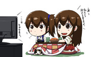 一航戦の二人がアニメ艦これを見たようです