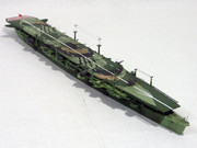 アオシマ 軽空母「千歳」ディテールアップ