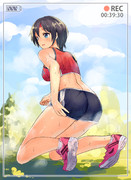 ※フォームチェックのための撮影です