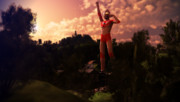 【MMD】夕陽に立つウルトラマン