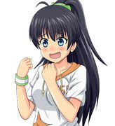 やよいのTシャツを盗んで着て悦に入る響