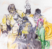 ジョースター一行の旅は続くッ！