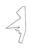 （ふ）くも（と）型定規